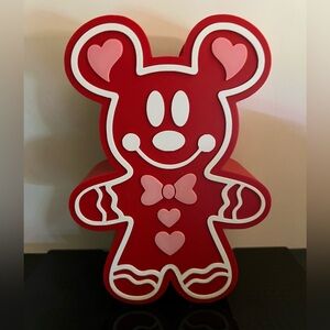 Valentine Mickey Mouse bath and Body work soap holder